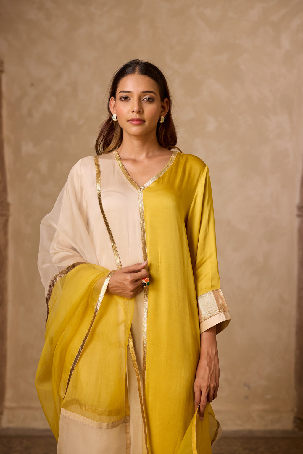 AMALTAS KURTA SET YELLOW (SET OF 3)