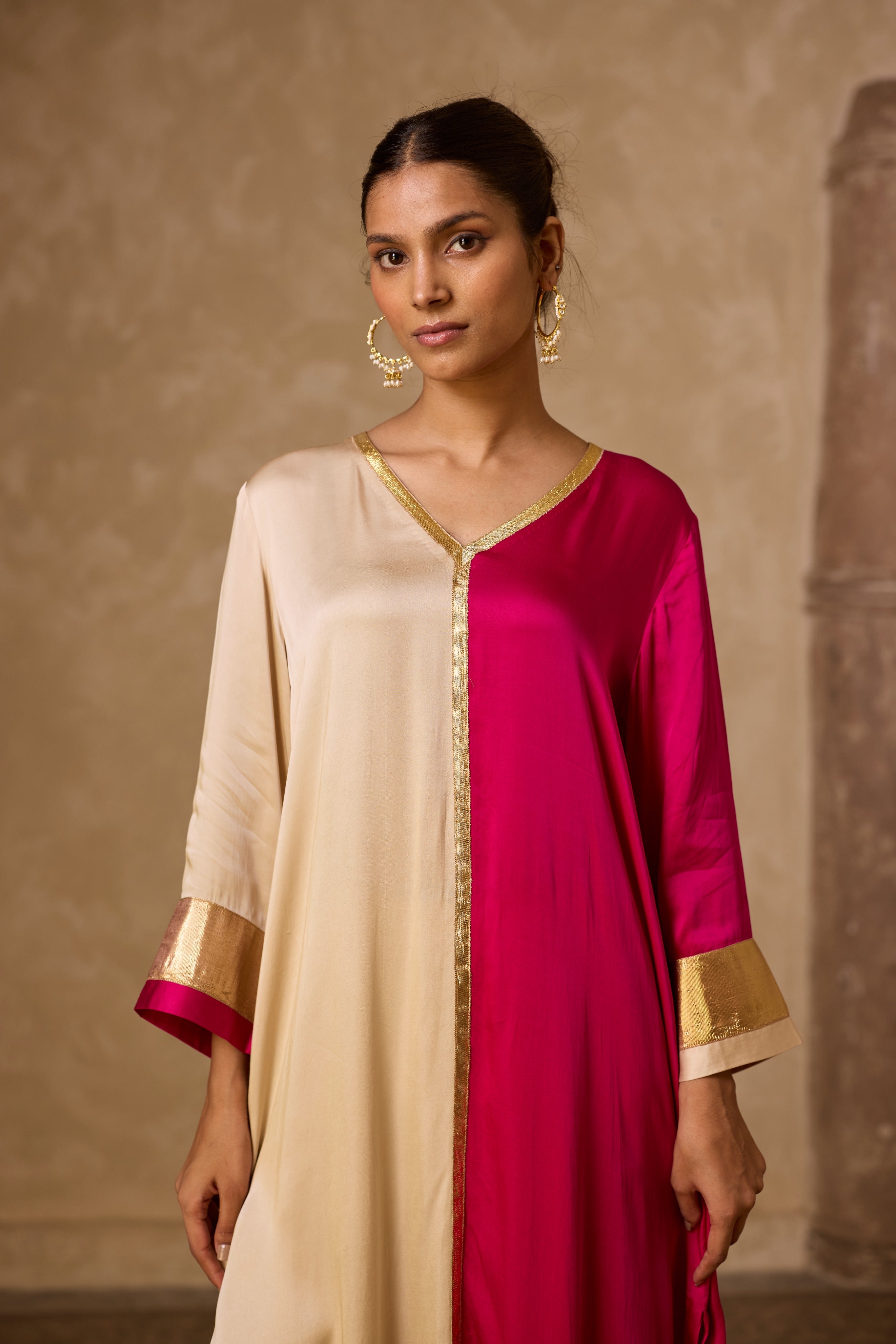 AMALTAS KURTA SET PINK (SET OF 3)