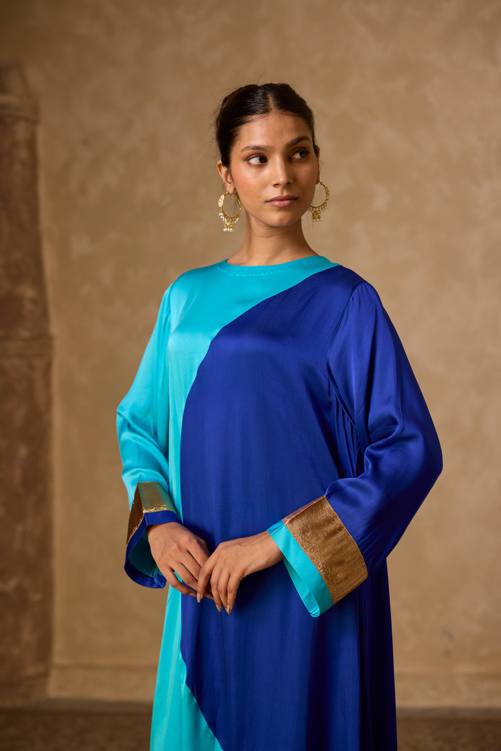 CHANDRIKA KURTA SET BLUE