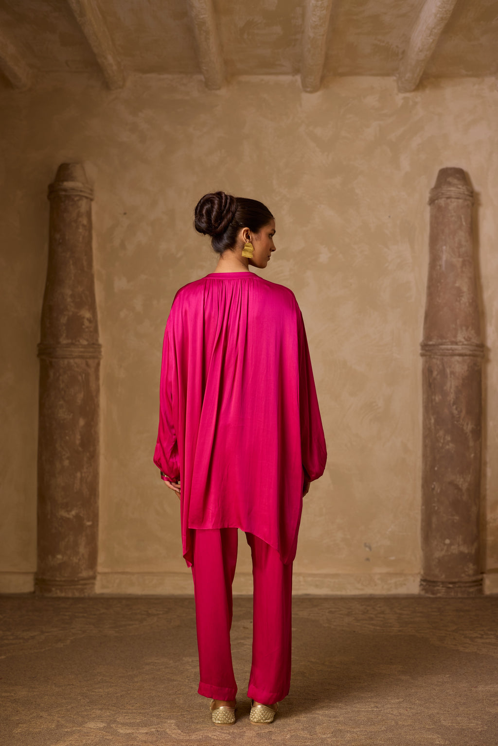 BASANT KURTA SET PINK