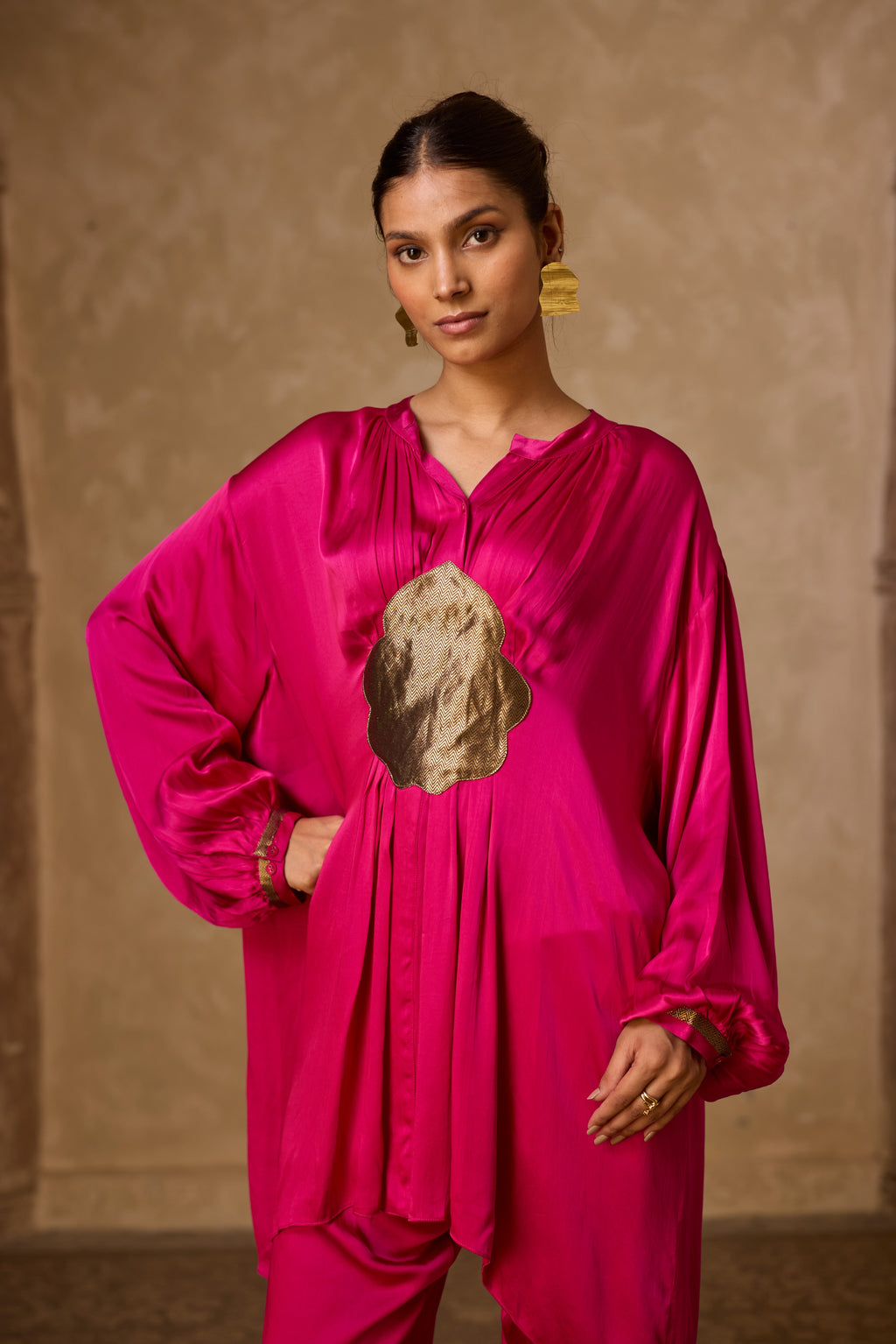 BASANT KURTA SET PINK