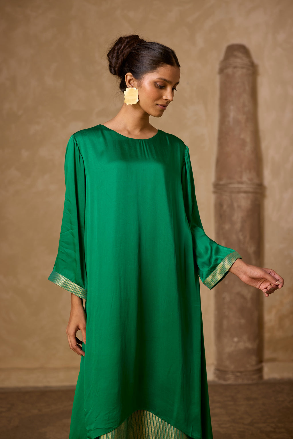 CHAMELI DRESS GREEN