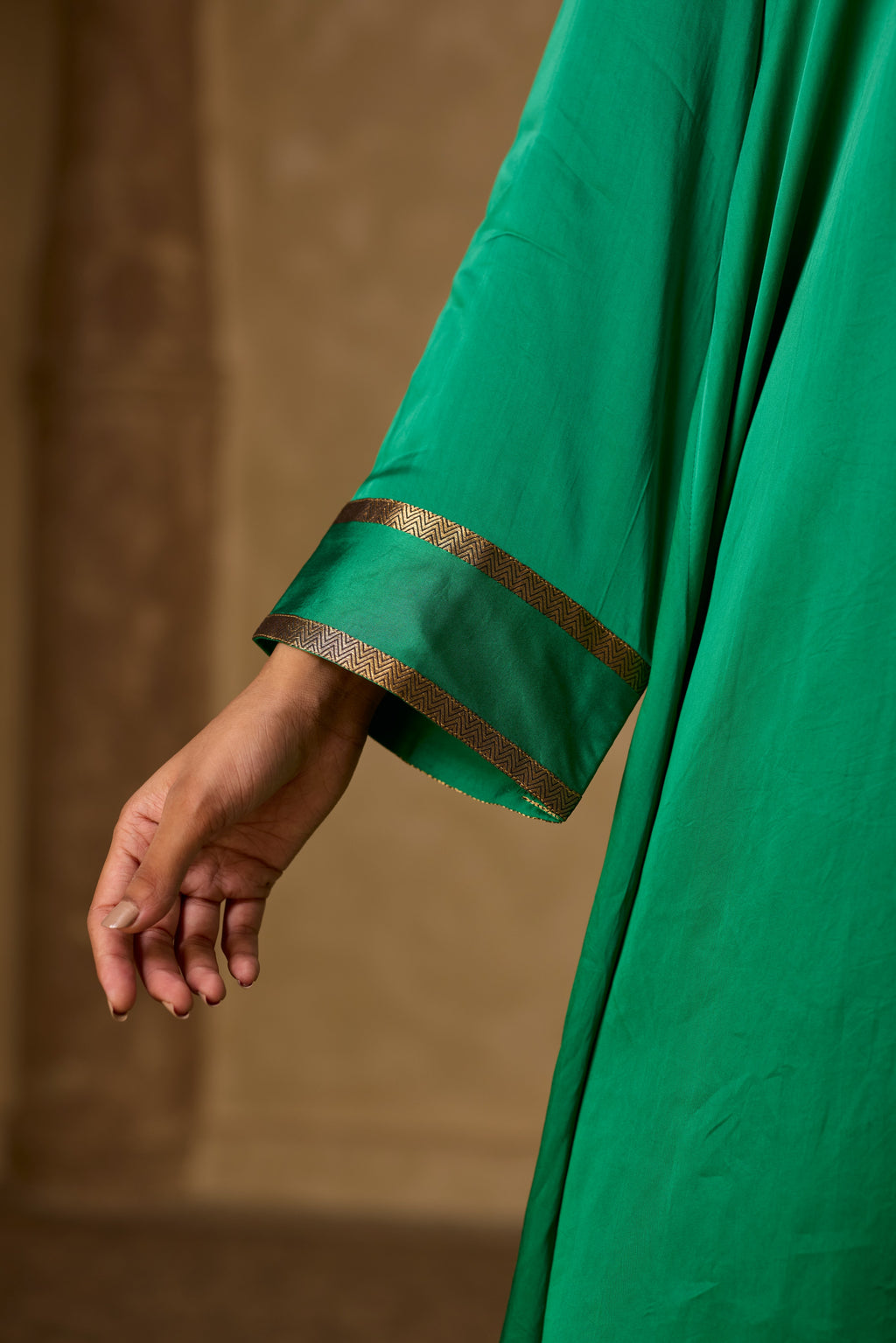 AZRA KURTA SET GREEN