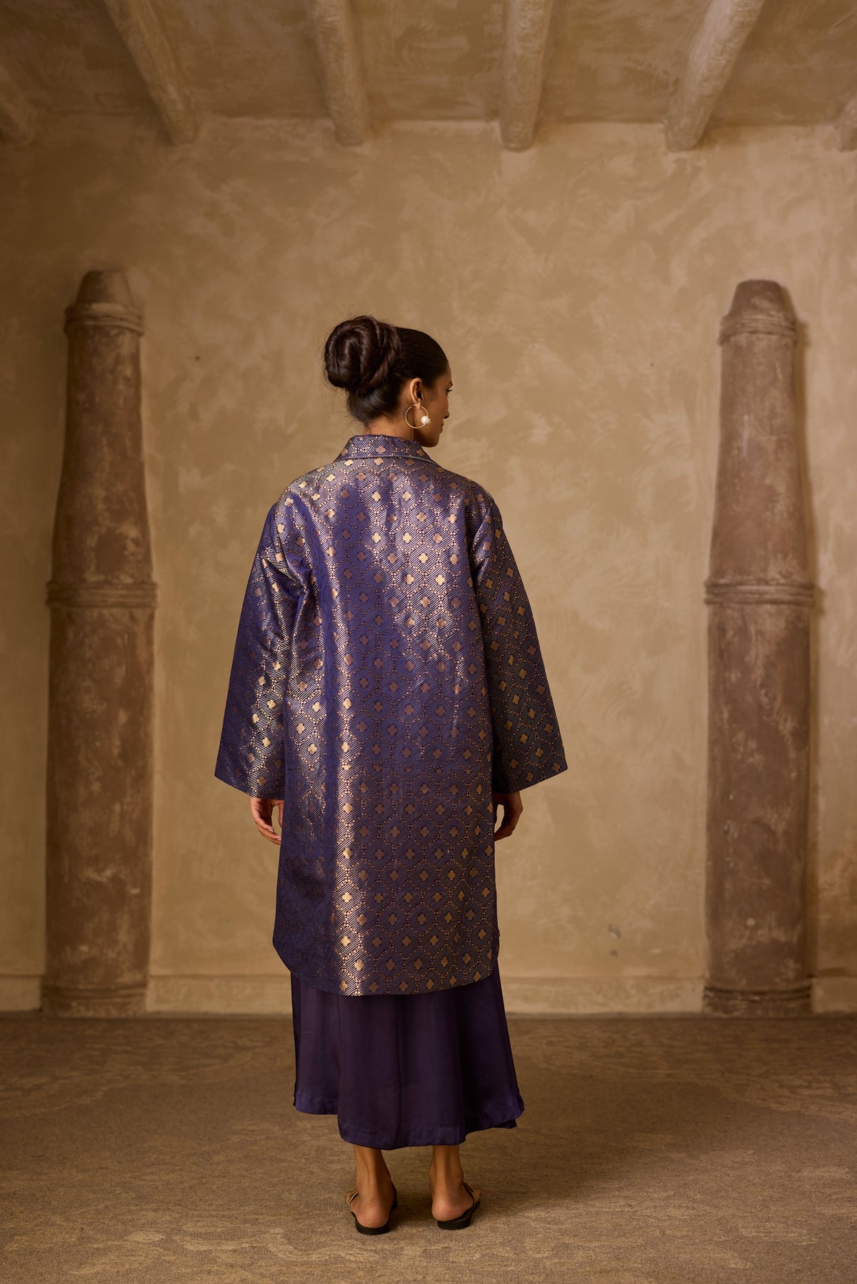 SITAARA BROCADE TRENCH