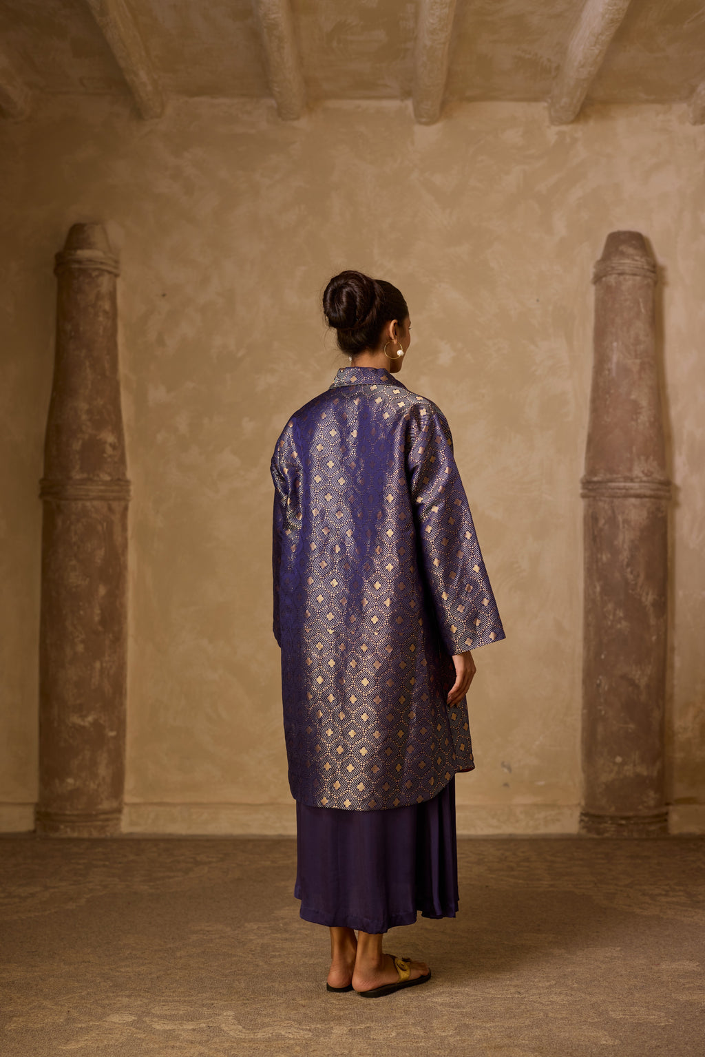 SITAARA BROCADE TRENCH