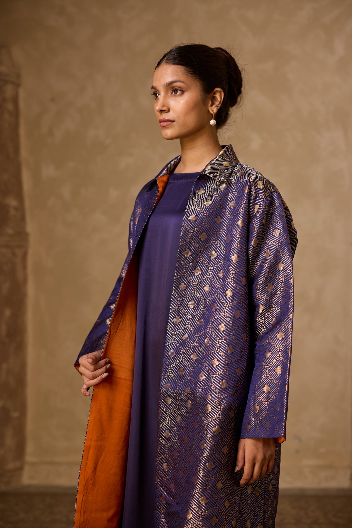 SITAARA BROCADE TRENCH