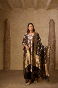 HAZARA KURTA WITH PLAIN PANT SET (SET OF TWO)