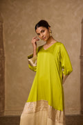 HEENA KAFTAN SET LIME