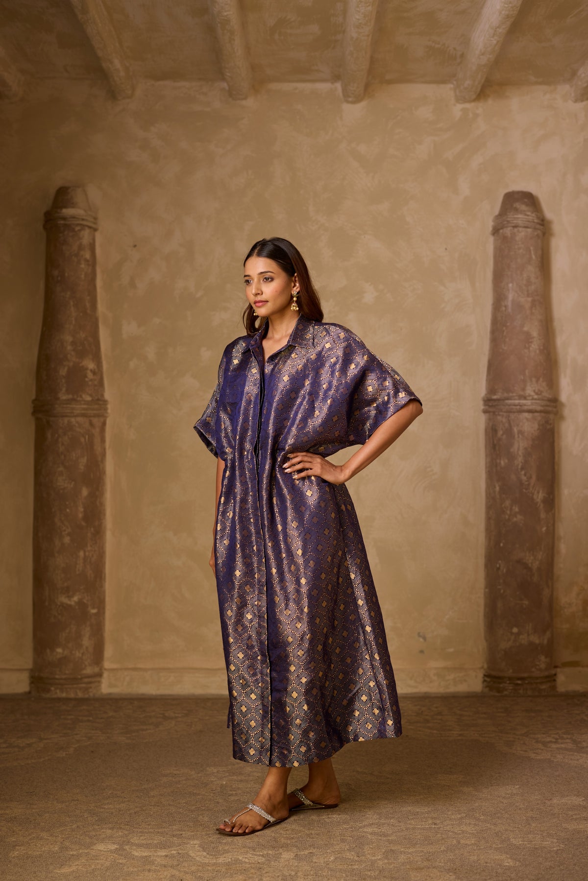 SITAARA BROCADE DRESS