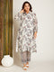LINEN CO-ORD SET GREY