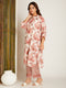 LINEN CO - ORD SET RUST