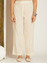 JAMDANI KURTA SET LONG WHITE