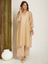 JAMDANI KURTA SET BEIGE