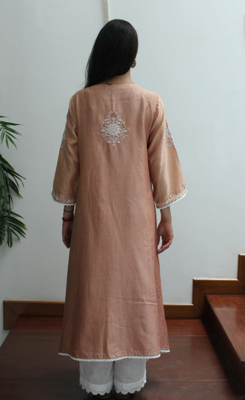 ROSE ASYMMETRICAL KURTA