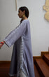 BLUE ASYMMETRICAL KURTA