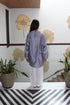 COLLARED SHORT KURTA - BLUE