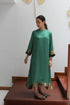 KAMAL ASYMMETRICAL TUNIC -GREEN