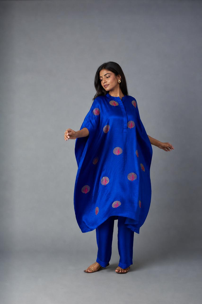 MOR KAFTAN SET ROYAL BLUE ( SET OF TWO )