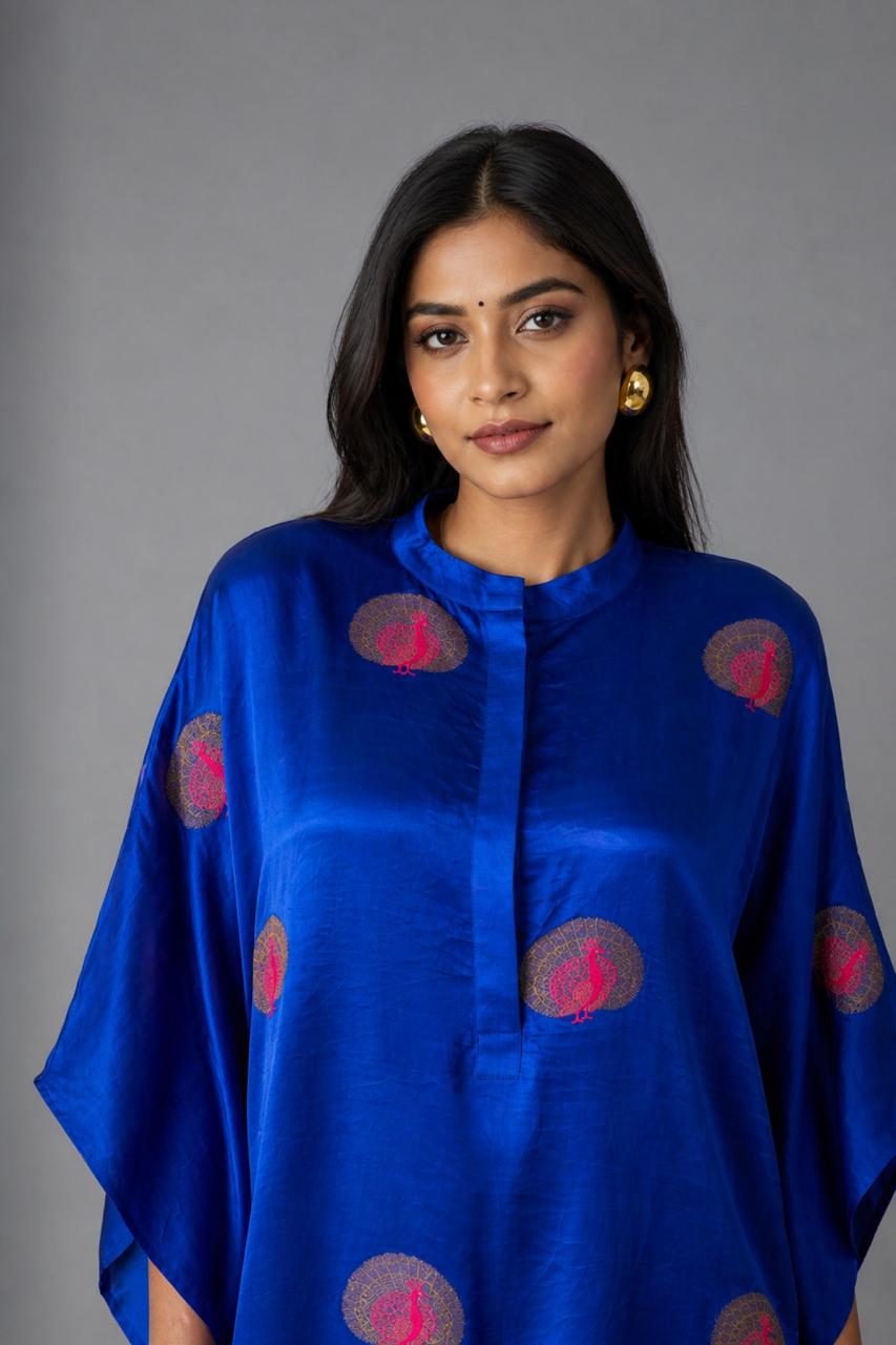 MOR KAFTAN SET ROYAL BLUE ( SET OF TWO )
