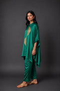 ZOHA ANTI  FIT SHIRT SET GREEN (SET OF TWO PCS)