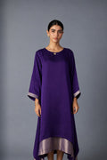 CHAMELI DRESS - PURPLE  (WITH SLEEVE)