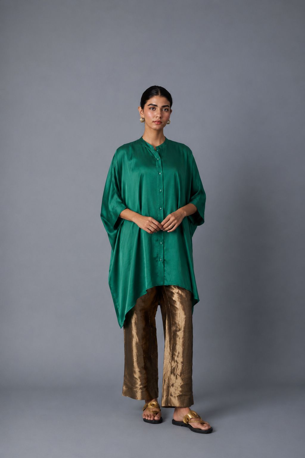 ZOHA ANTI  FIT SHIRT GREEN