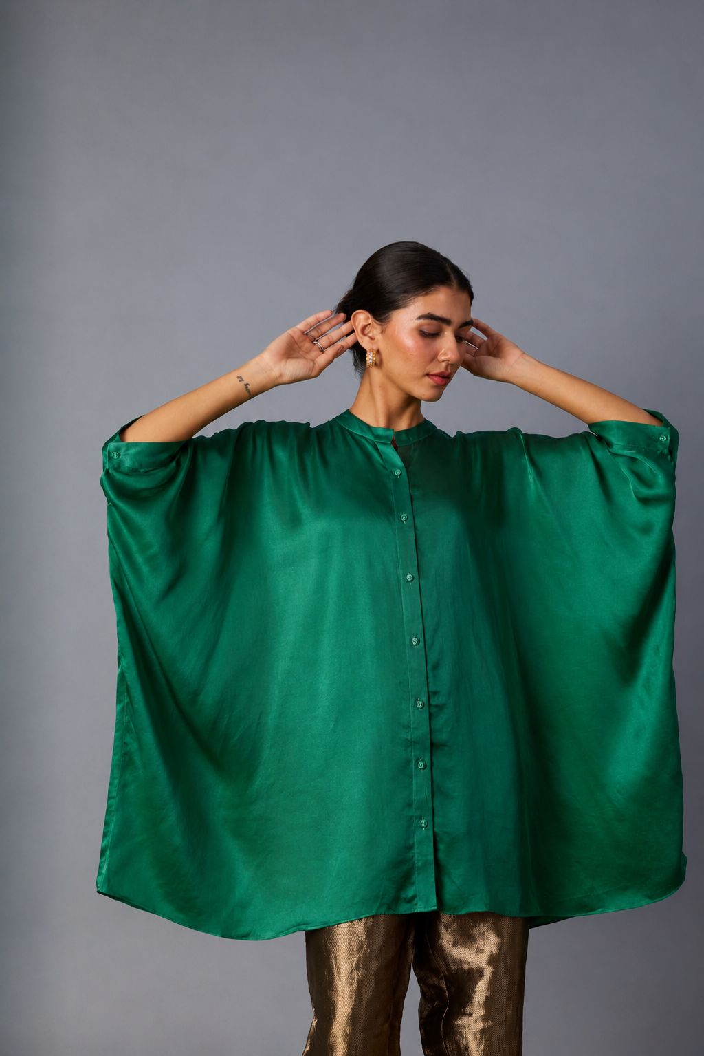 ZOHA ANTI  FIT SHIRT GREEN