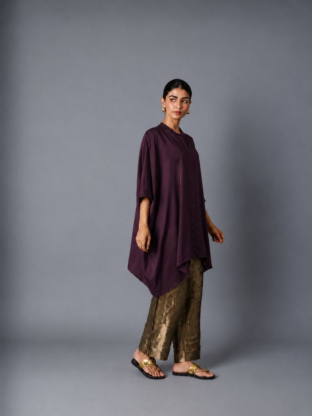 ZOHA ANTI  FIT SHIRT WINE