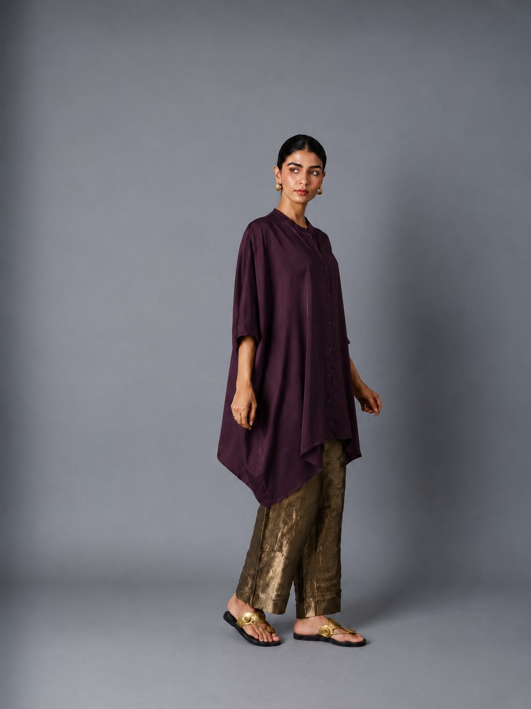 ZOHA ANTI  FIT SHIRT WINE