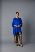 ZOHA ANTI  FIT SHIRT ROYAL BLUE
