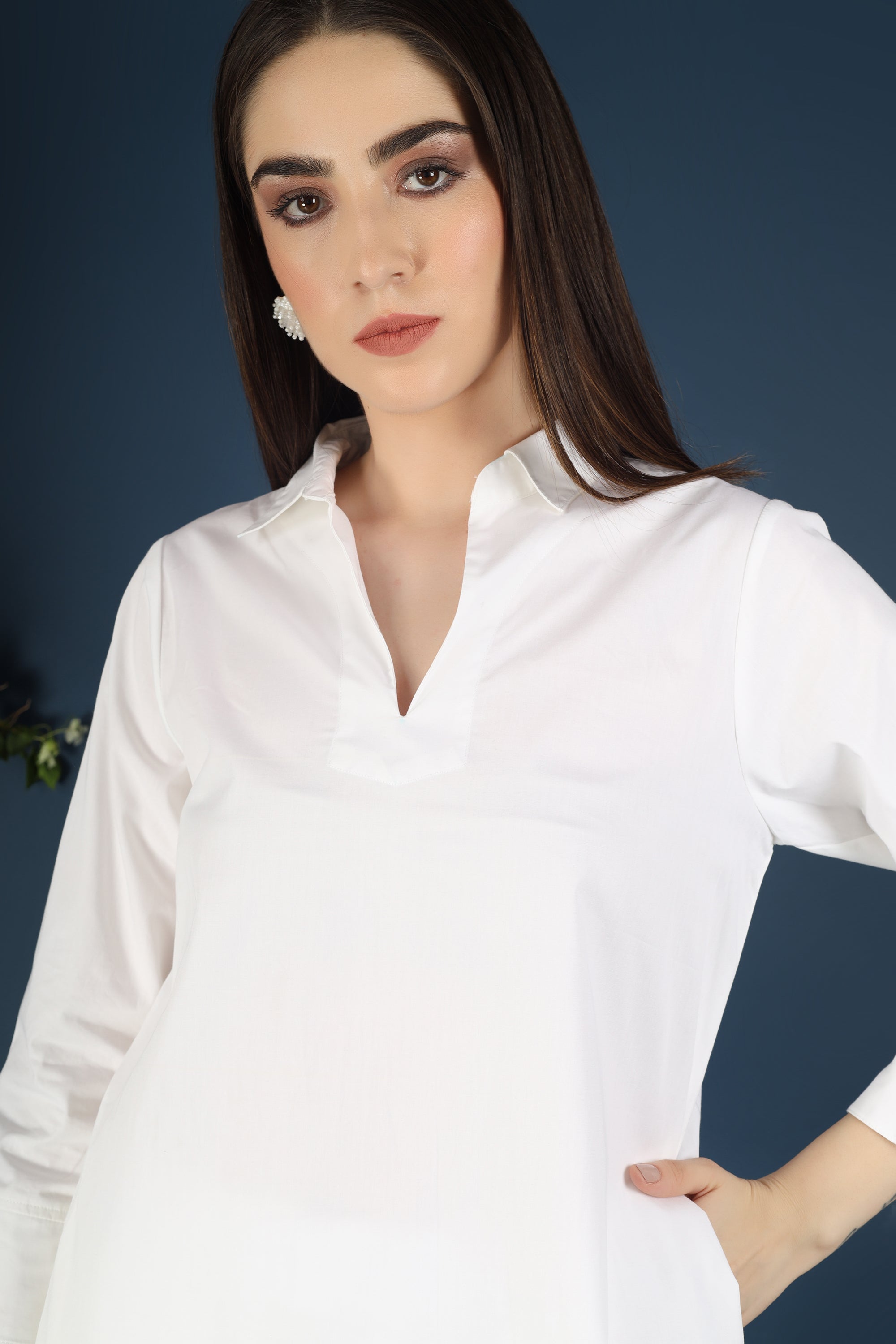 WHITE CO-ORD SET LONG