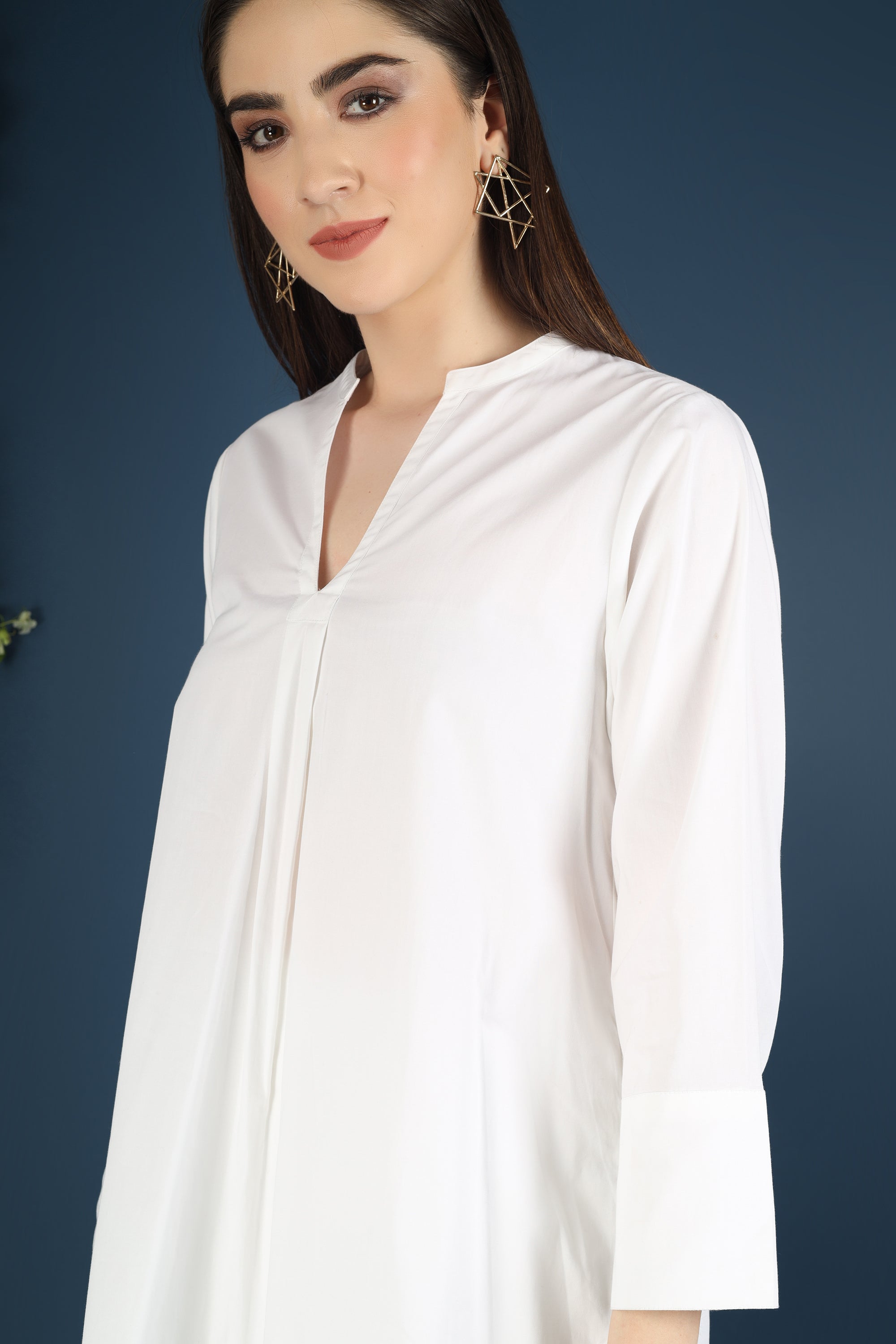 WHITE CO-ORD SET SHORT