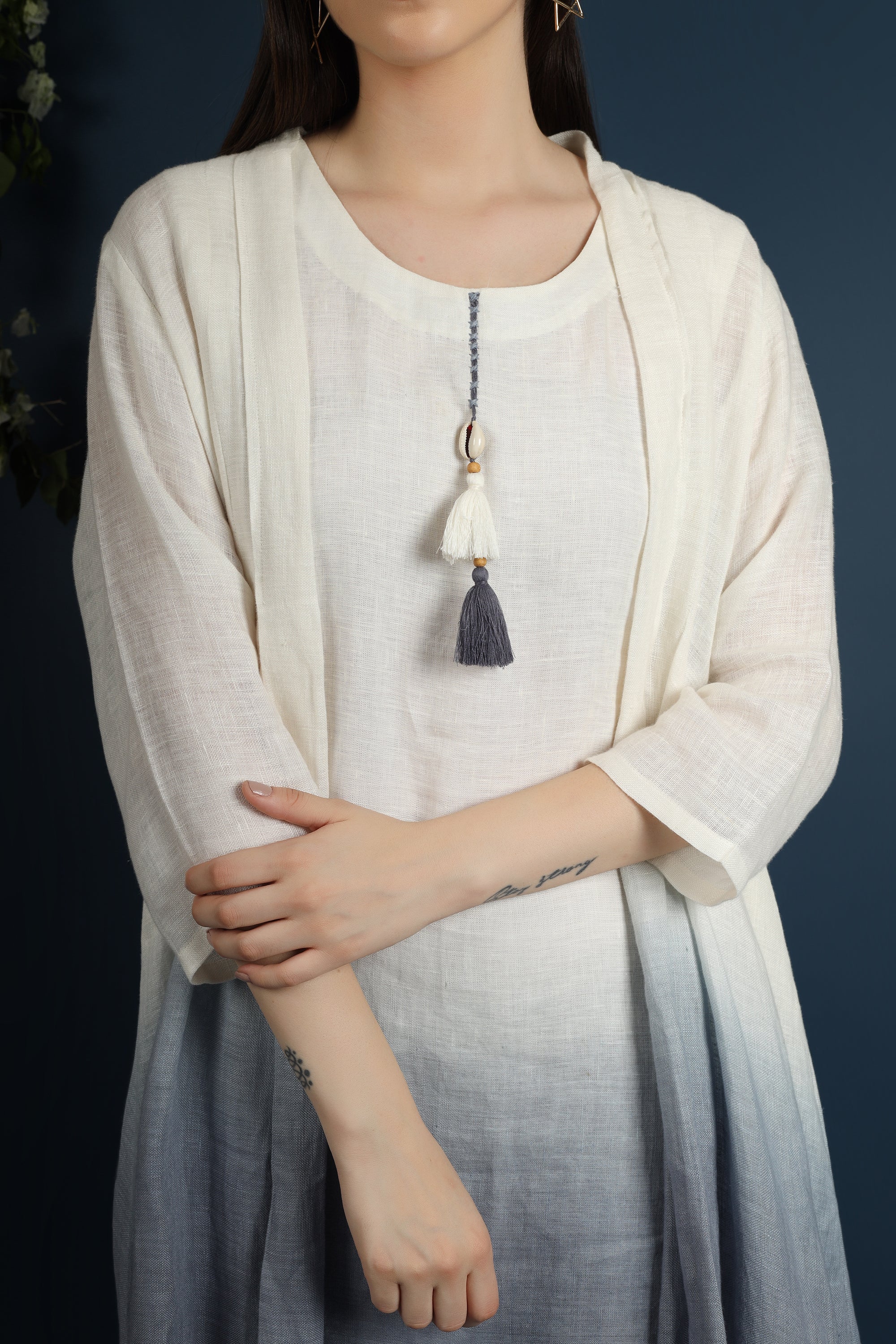 LAYERED OMBRÈ DRESS