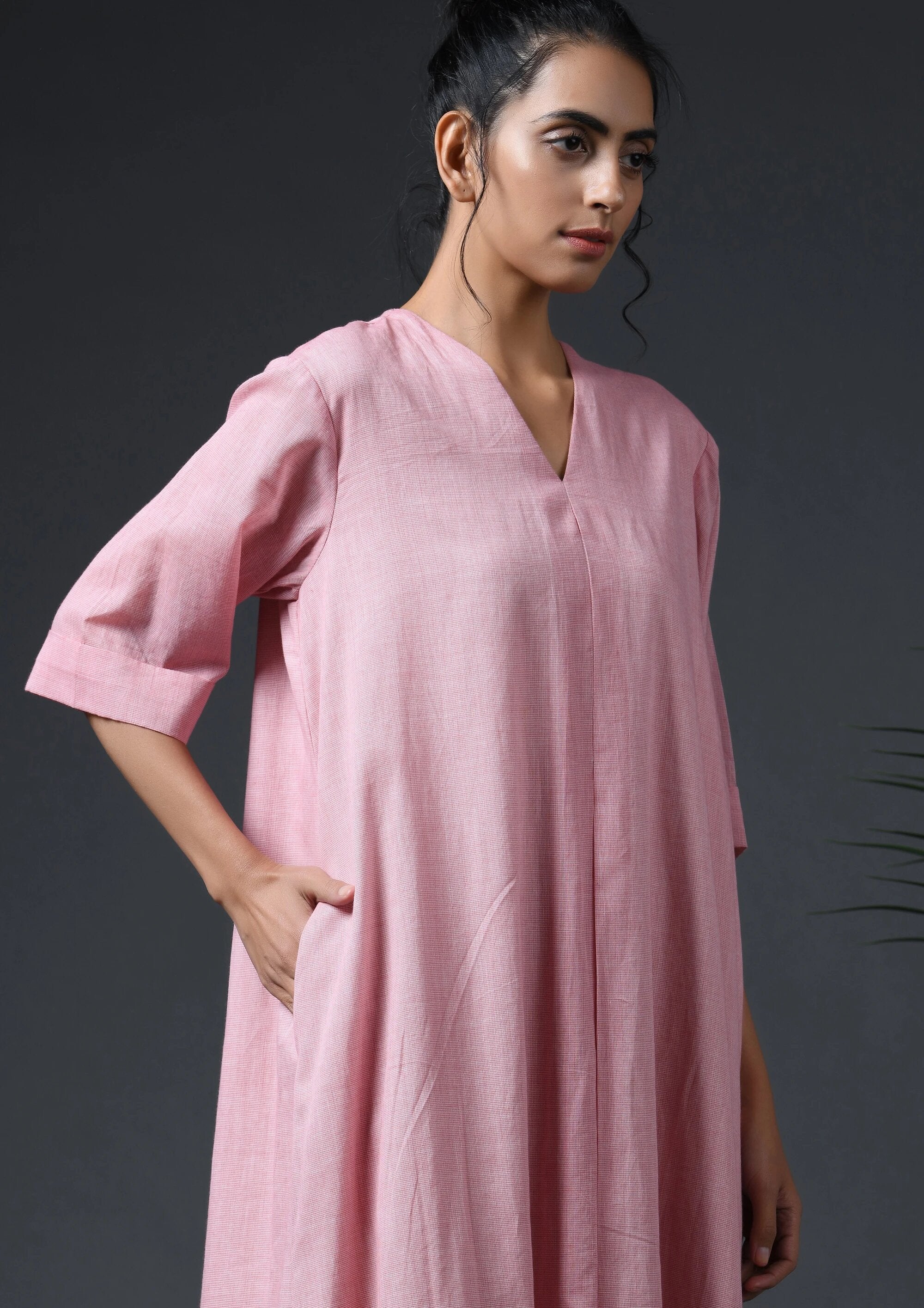 BOX PLEAT DRESS