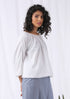 GATHER SLEEVES TOP
