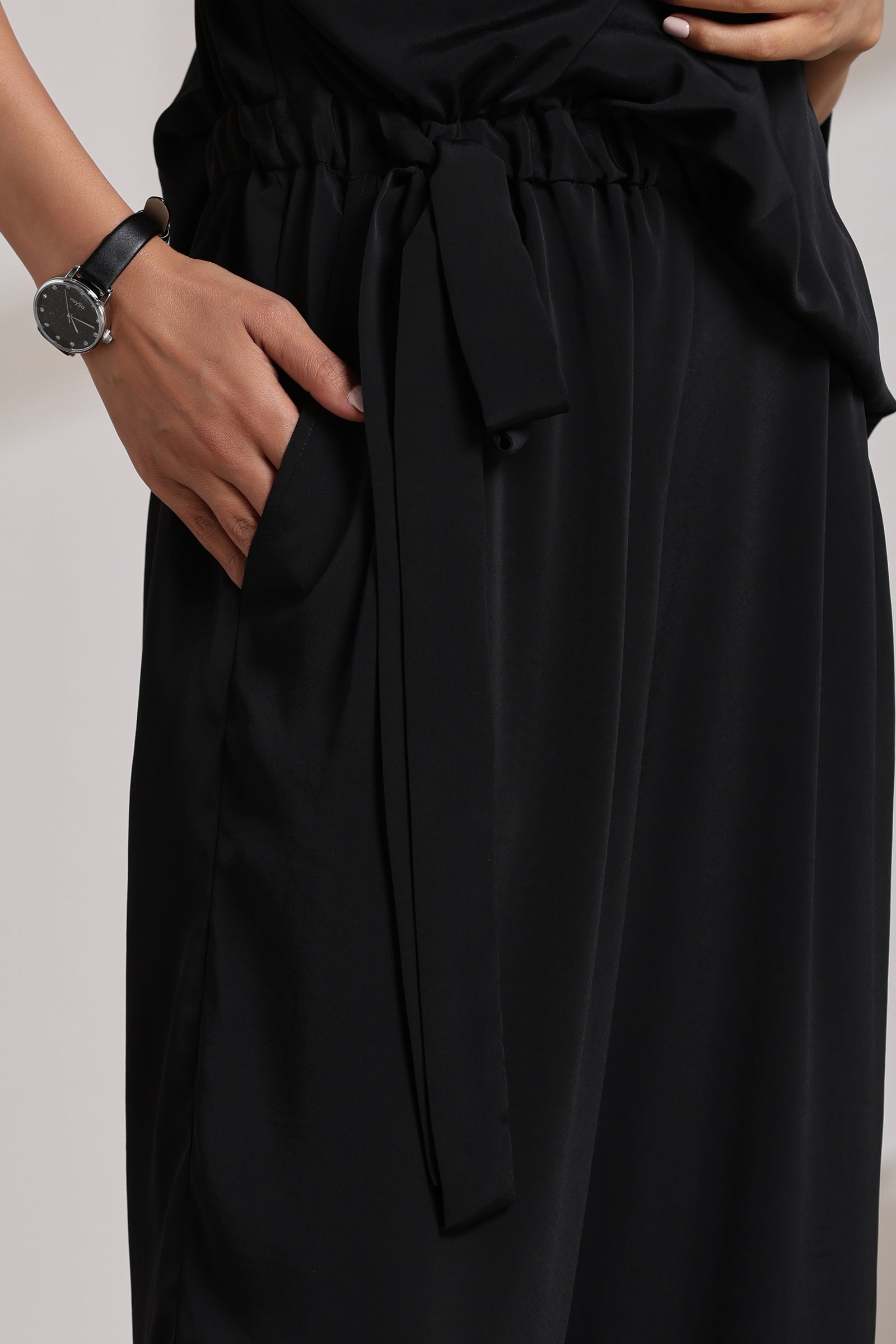 DRAPE JUMPSUIT