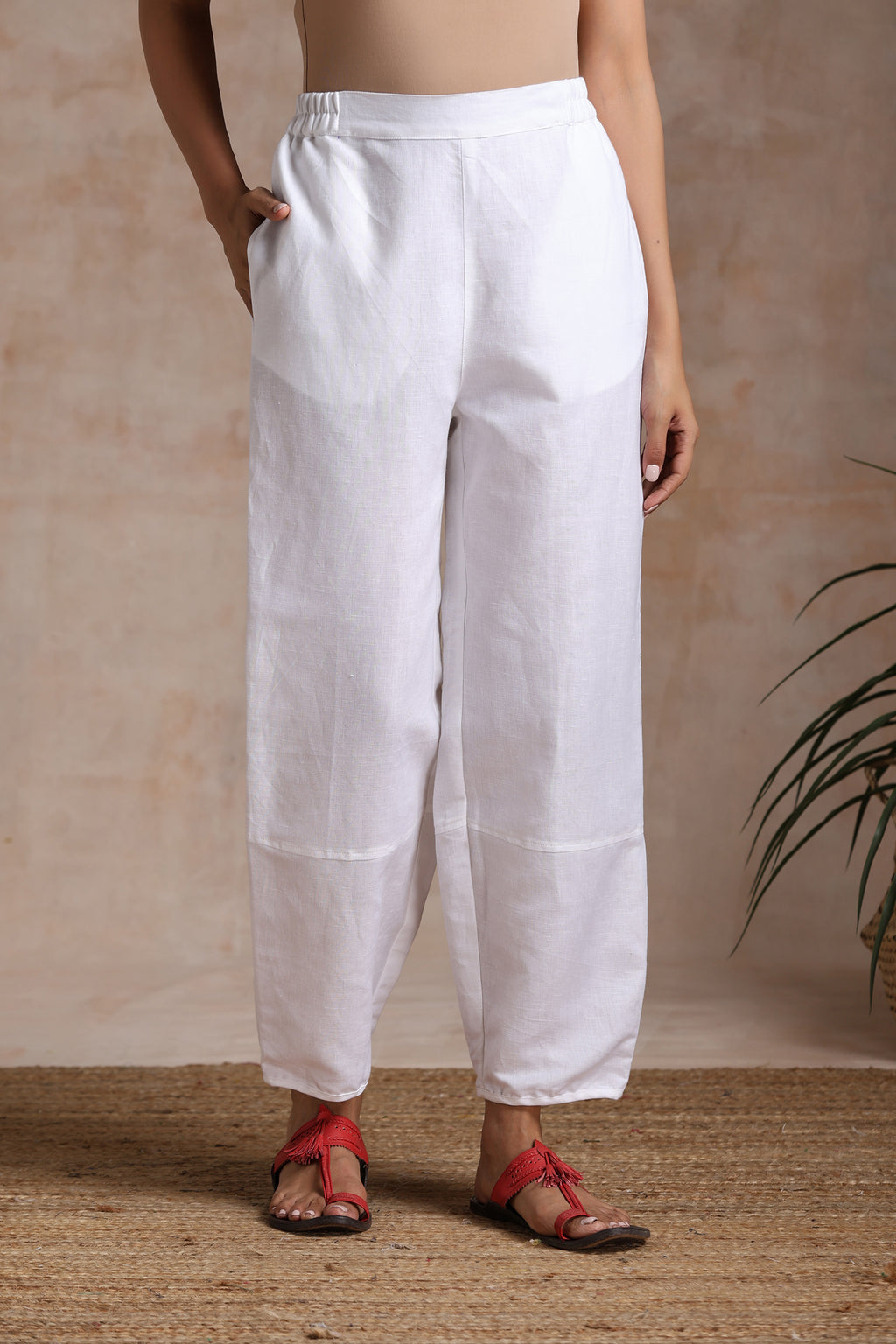 EDEN PANTS WHITE