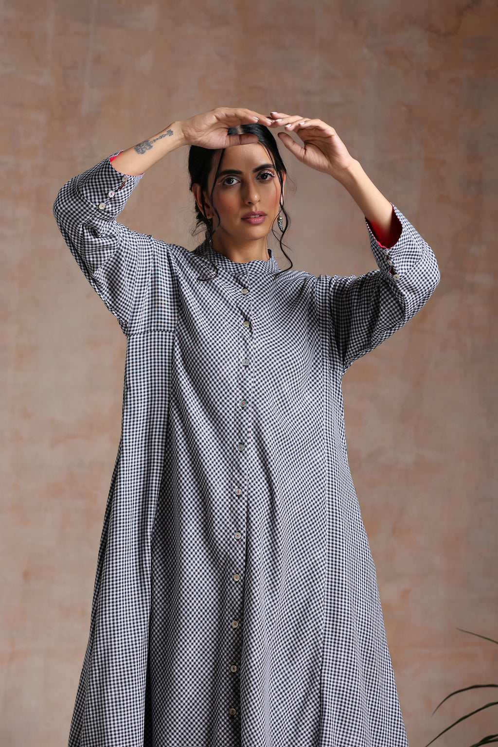 GINGHAM DRESS