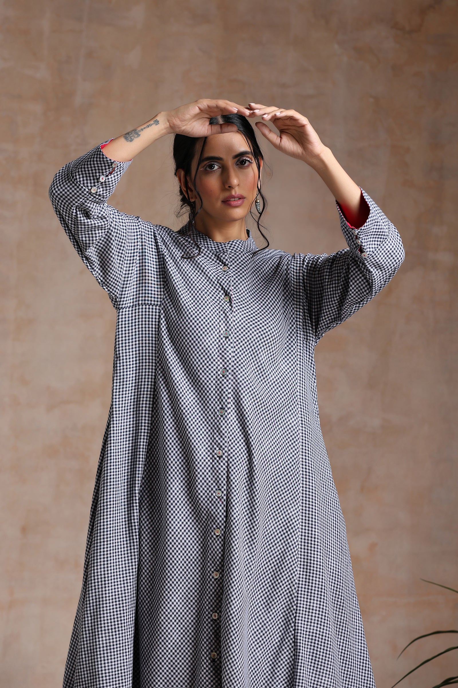 GINGHAM DRESS